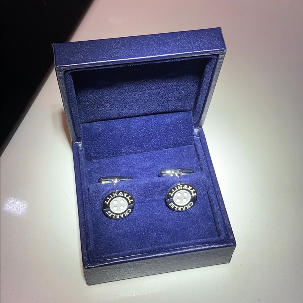 Charles Tyrwhitt Sterling Silver Cuff Links